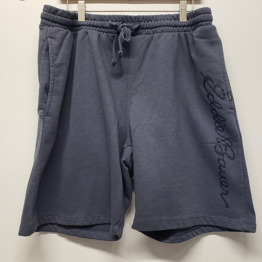 Eddie Bauer Lounge Mens Casual Shorts 8" Inseam Size Large Lounge